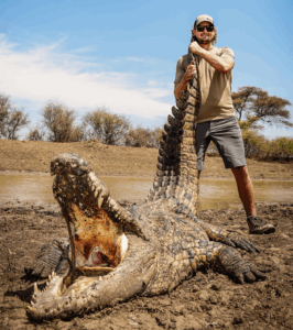 Nile Crocodile hunted with Kaiwhai Safaris
